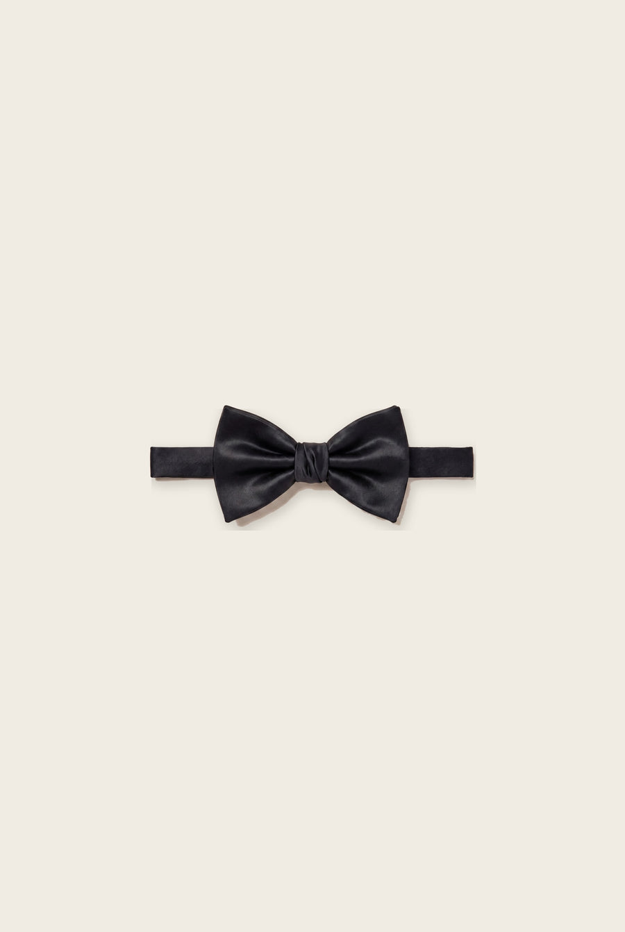 Black Self-Tie Bow Tie